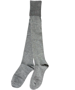 Plain Grey Knee High TOT Sock