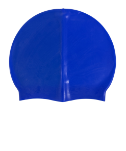 Plain Royal Silicone Swim Cap